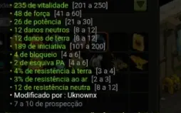 Itens/set De Força Pvp Lvl 200 No Brutas