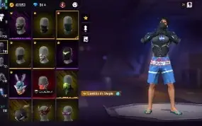 Conta Free Fire Insana 🔥 Skins Raras + Itens Exclusivos
