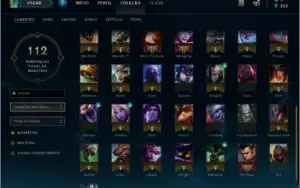 57 Campeões, 9 Skins com Zed Campeonato - LEAGUE OF LEGENDS