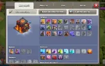 Conta Clash of Clans Cv 10 quase full