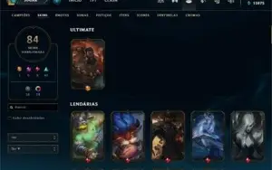 Conta League Of Legends lvl 235