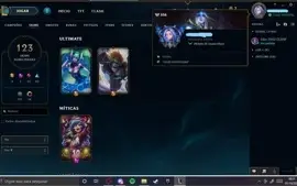 Conta de league of legends