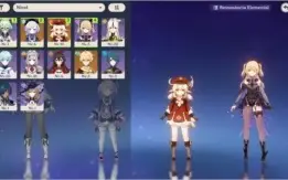 AR 13 -  Qiqi C1 + Klee + 5 personagens 4 Star(Fischl)