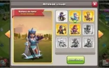 CV13 SEMI FULL CLASH OF CLANS 11 SKINS MIL GEMAS PAISAGEM
