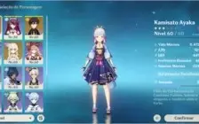 Zhongli + Ayaka + Benção Genshin Impact