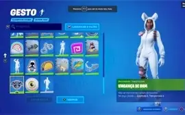 Vendo minha conta de fortnite, passe da temporada 2 e outros