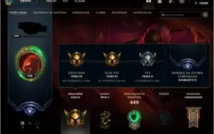 Conta Ouro 3 - 147 Skins e Todos Campeões