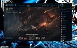 CONTA UNRANKED COM MAIN YASUO EMISSÁRIO DA ESCURIDÃO