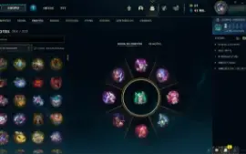 Conta nivel 673, com todos os champs/ 358 skins
