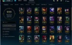 Conta de lol