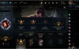 Conta lol GOLD 4 TODAS OS CHAMPS 520 SKINS NUNCA BANIDA