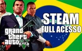 CONTAS STEAM GTA V - FULL ACESSO