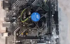 PC i3 10100 pronto para uso sem gabinete