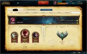 Conta League Of Legends, atualmente prata 1 (Borda de Ouro)