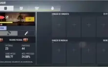 Conta cod mobile mestre 1 br