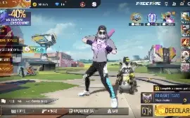 Conta FreeFire boa vários itens