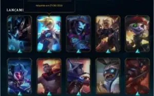 Conta League Of Legends 96 skins bronze 2 ( provisorio )