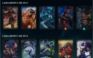Conta League Of Legends 96 skins bronze 2 ( provisorio )