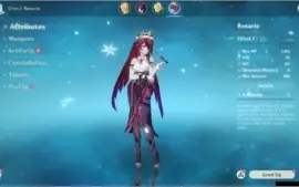 Conta Starter Genshin Impact Rosaria
