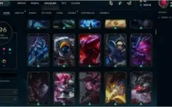 Conta Top de League of Legends