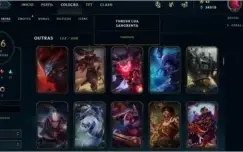 Conta Top de League of Legends
