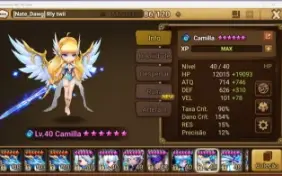 Conta Summoners WAR - PVE Safe e Raid Solo - Apenas 196 dias