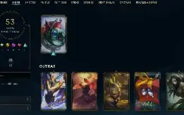 Conta League of Legends Full Acesso - 70 Champs e 53 Skins