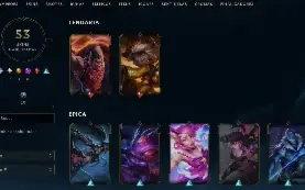 Conta League of Legends Full Acesso - 70 Champs e 53 Skins