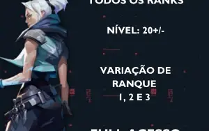 Contas Valorant ✨Escolha Seu Rank/Unranked✨ Entrega Imediata