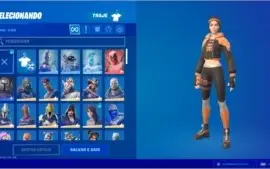 CONTA FORTNITE SEASON 3 |167 SKINS | EARNINGS 2.700 + GTA V