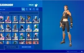 CONTA FORTNITE SEASON 3 |167 SKINS | EARNINGS 2.700 + GTA V