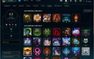 Conta Gold III (Solo Duo), Gold I (Flex), Nível 175, 46 skin