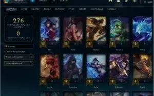 Conta Gold III (Solo Duo), Gold I (Flex), Nível 175, 46 skin