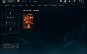 Conta DIAMANTE 4 BARATA com 1 skin e 28 champs