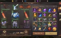 Conta do MU Dark Epoch Mobile Personagem BK LEV 183