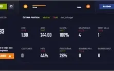 CONTA CS GO -  OURO MESTRE MM / LV 18 GC - COM PRIME