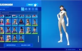 CONTA FORTNITE + DE 100 SKINS ( COM PASSE 3 COMPLETO)