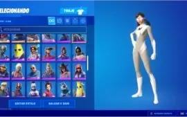 CONTA FORTNITE + DE 100 SKINS ( COM PASSE 3 COMPLETO)