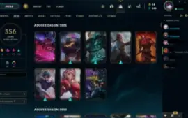 Conta TOP LOL 356 Skins / Dima 4