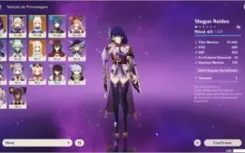 Raiden + Kokomi / AR23 / Dupla perfeita e outros personagens