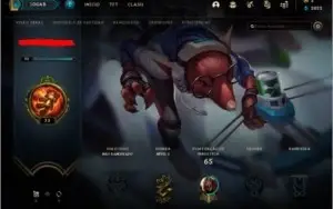 Conta League of Legends nunca rankeada
