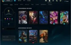 Conta League of Legends nunca rankeada