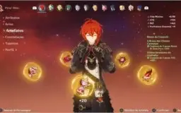 Promoção CONTA DE GENSHIN IMPACT - PS4/PS5