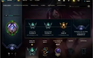 CONTA EX DIAMOND. BRINDE NO VALORANT, TFT E RUNETERRA