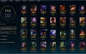 Conta ex prata 3 unranked 36 champions 7 skins boa smurf !!