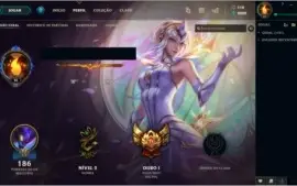 conta lol gold1 md5 platina 2x0 na md5