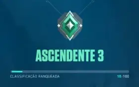Conta Valorant Ascendente 3 - Pra Sair Logo