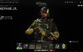 Conta call of duty, warzone com skin Neymar