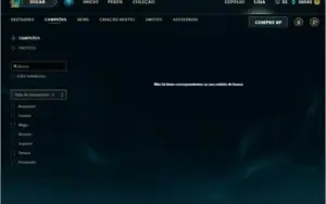 Conta League of Legends Todos Campeões 150 skins Platina 3