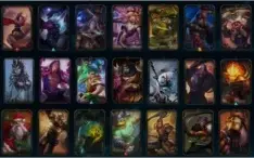 CONTA LOL muitas skin